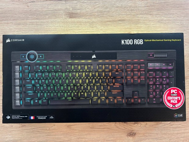 Corsair K100 RGB Optix billentyzet [FR] (4) [SN - 020121159001]